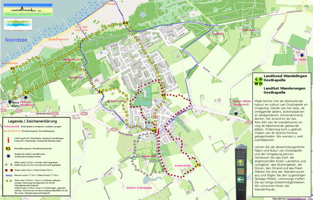 Wandel / fietsroutes - Natuurlijk Oostkapelle Wandel / fietsroutes - Natuurlijk Oostkapelle